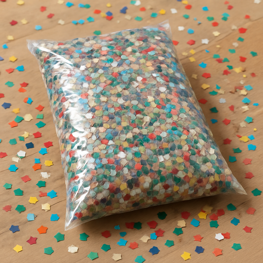 Sac Confetti 6.5KG – Multicolores et Qualité Premium