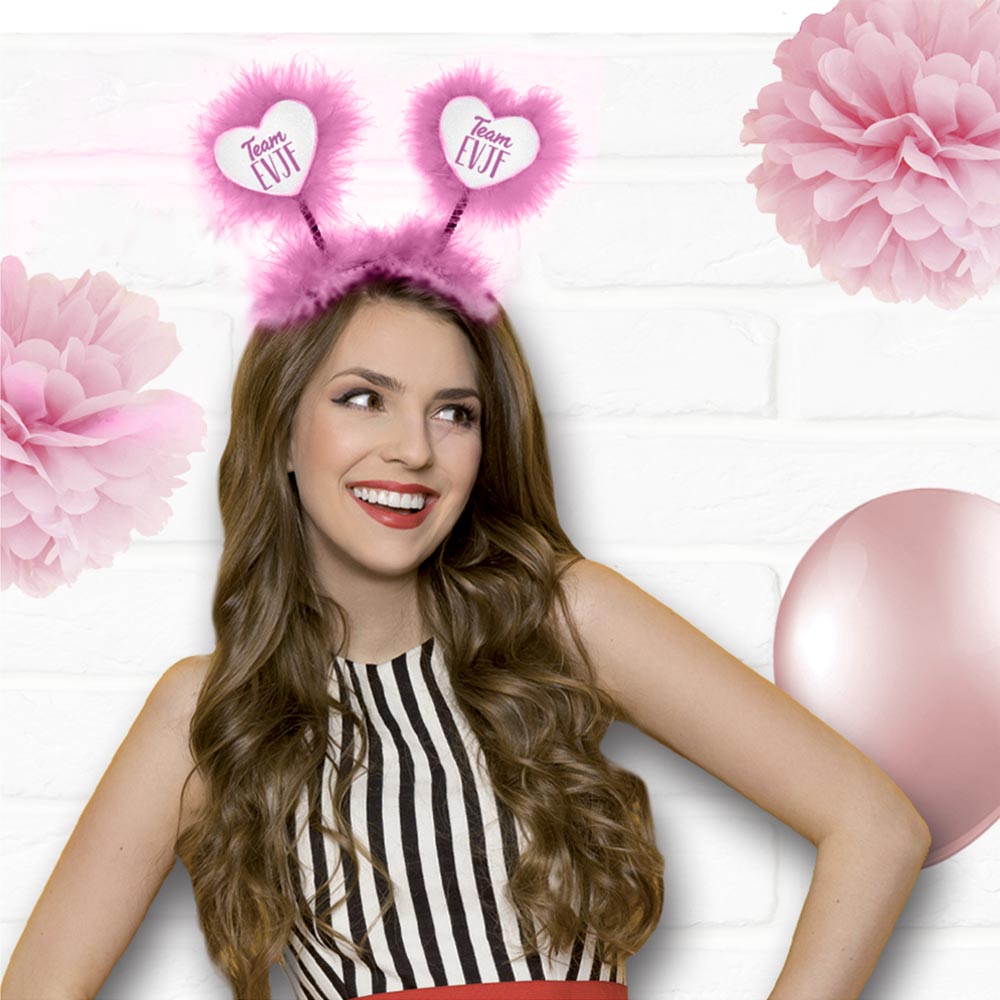 Serre Tête Rose Team EVJF