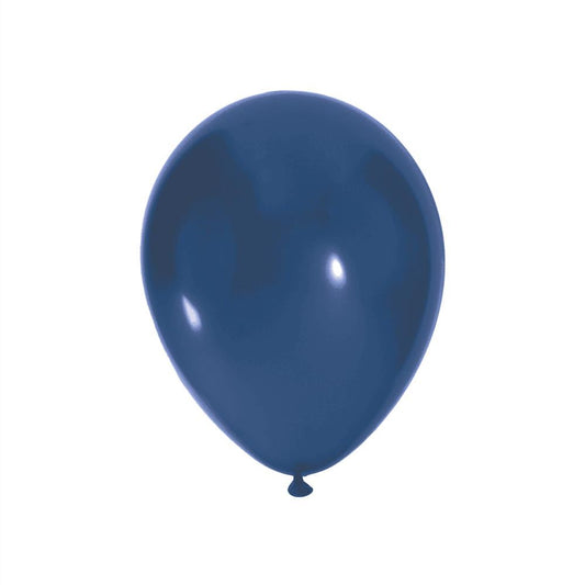 20 Ballons Bleu Marine 30 cm en latex