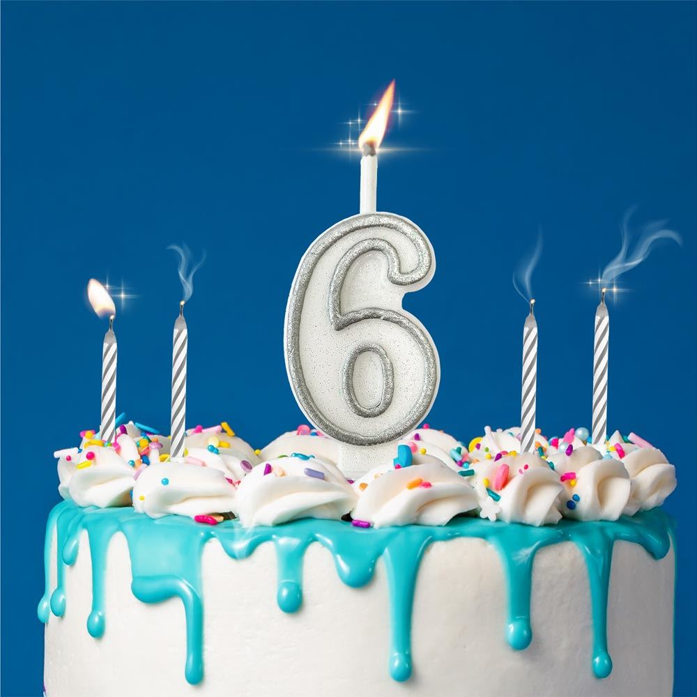 Bougie Magique "6"
