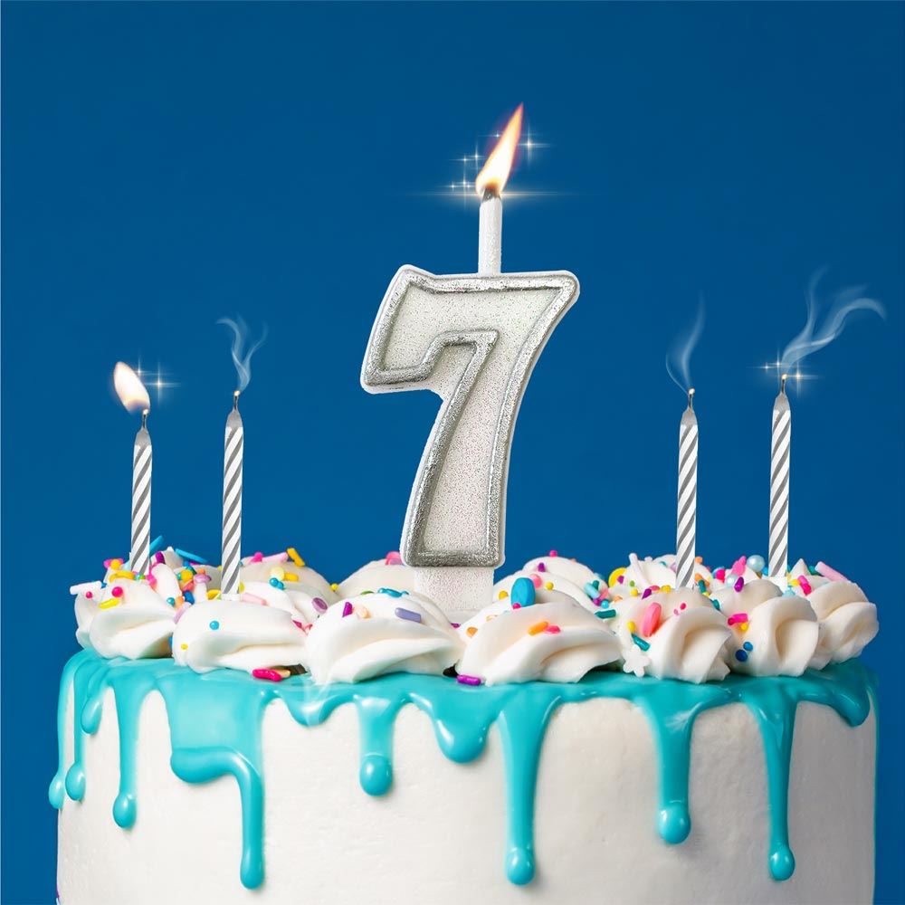 Bougie Magique "7"