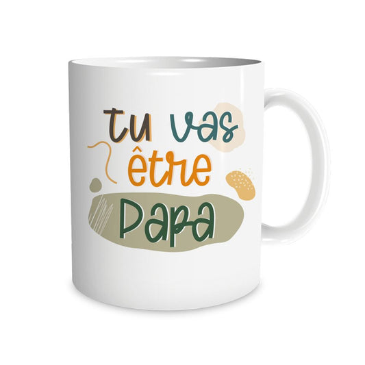 Mug "Tu Vas Être Papa" – Cadeau Original Annonce Grossesse