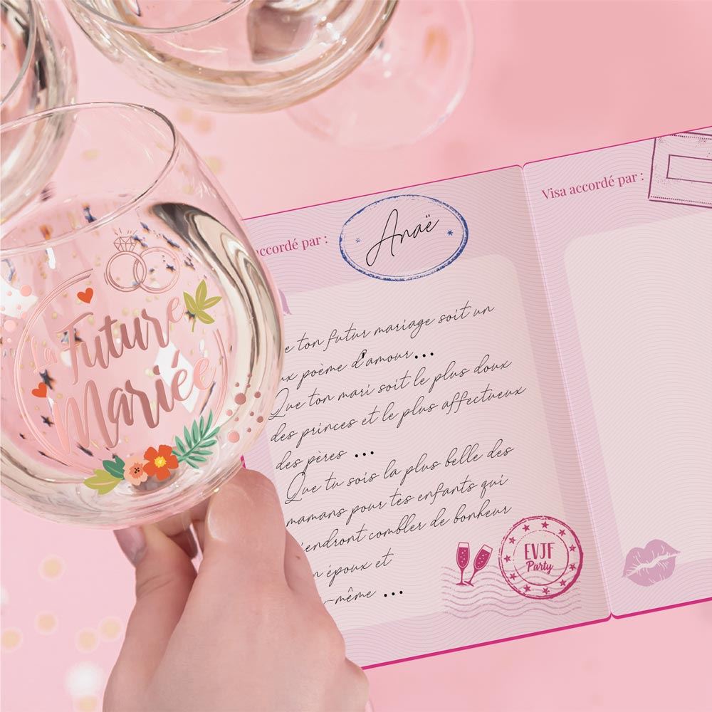Passeport Rose EVJF