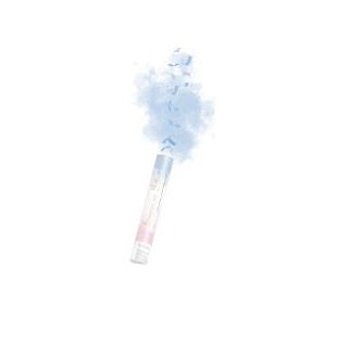 Canon à Confettis Poudre Bleue 30 cm – Gender Reveal Garçon
